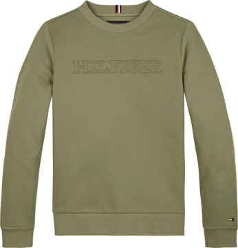 Tommy Hilfiger Debossed Monotype Sweatshirt