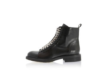 BILLI BI BLACK CALF/METAL SILVER 80