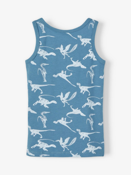 NMM Tank Top Teal Teal Dino Noos