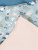 NMF Tights 3P Pale Mauve Flower
