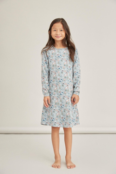 NKF Nightgown Ls Lead Flower Noos