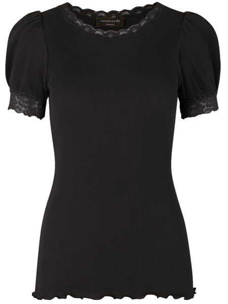 Rosemunde Organic T-shirt w/lace