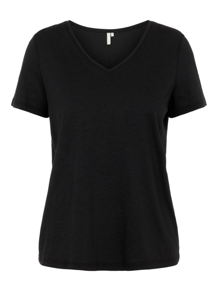 PC Penny Ss V-Neck Top Noos