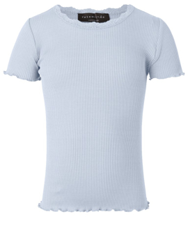 Rosemunde Silk t-shirt w/lace ss