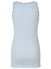 Rosemunde Silk top regular w/lace