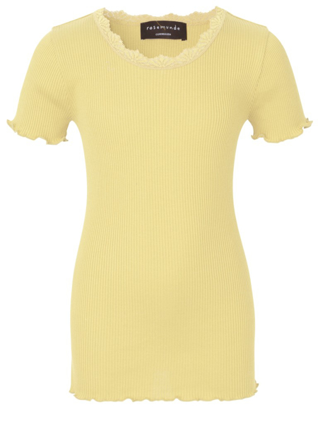 Rosemunde Silk T-shirt w/Lace Ss