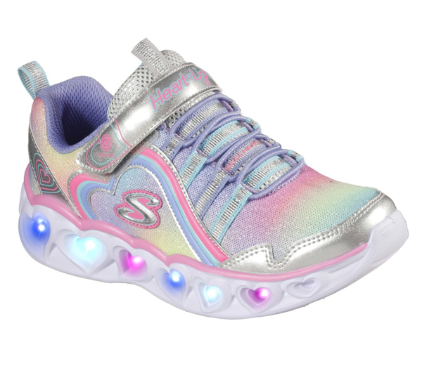 Skechers Heart Lights-Rainbow Lux