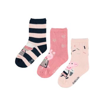 NMFPeppapig Alba 3pk Socks Pep