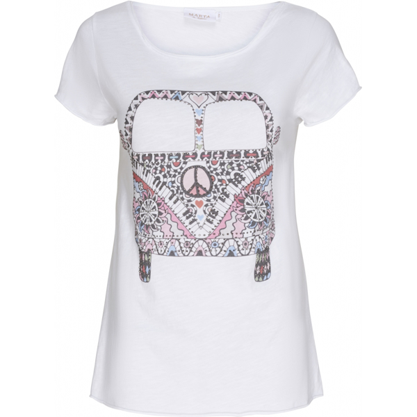 Marta Tee Lyserødt Print