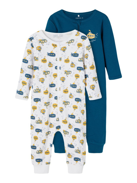 NBMNightsuit 2p Zip Legion Blue