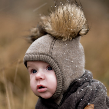 Mikkline Wool Fullface w/pompom