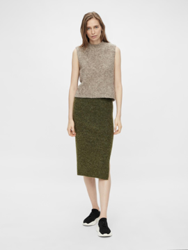 PC Fanna Hw Midi Knit Skirt