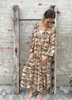 Banditas dress Cream Zebra