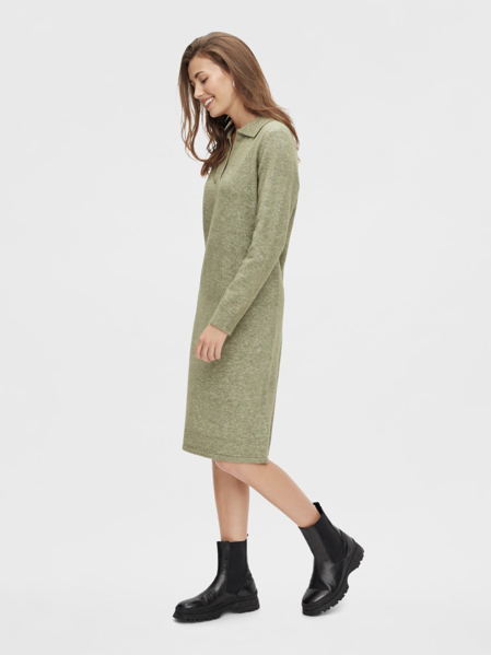 PCFlavia LS Polo Wool Knit Dress