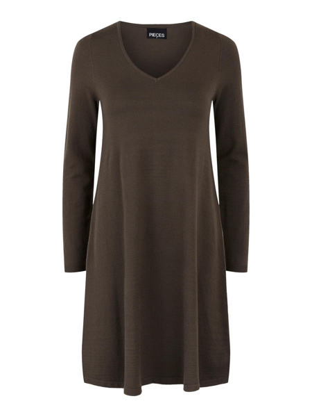 PC Cenia Ls V-Neck Knit Dress