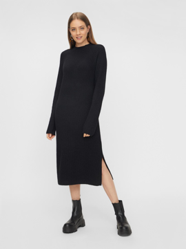PCDisa Ls Mock Nick Knit Dress
