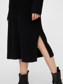 PCDisa Ls Mock Nick Knit Dress