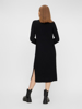 PCDisa Ls Mock Nick Knit Dress