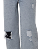 HOUND Wide Jeans With Trashed Holes