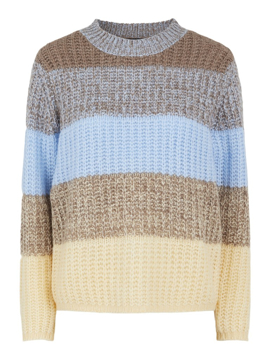 PC Ena Ls O-Neck Woll Knit