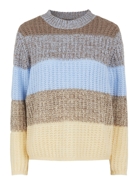 PC Ena Ls O-Neck Woll Knit