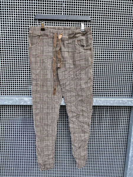 Marta Sweatpants W/ Checks