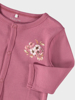 NBFNightsuit 2p Zip Flower Noos