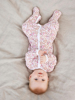 NBFNightsuit 2p Zip Flower Noos