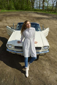 PZ Flora Striped Dress