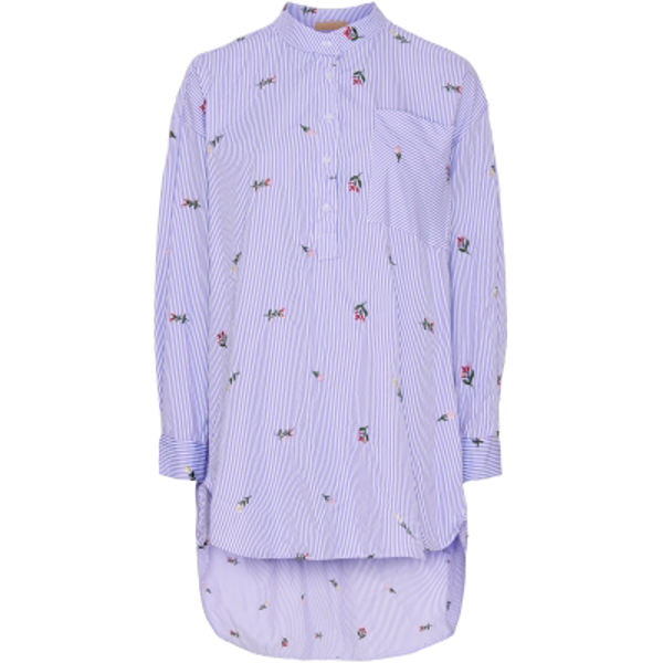 Marta Shirt Stripe And Flower
