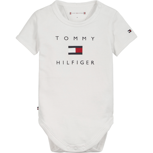 fjerne Sporvogn løn Tommy Hilfiger Baby Logo Body