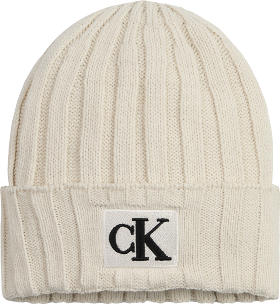 Calvin Klein Monogram Rib Beanie