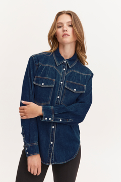 Pulz Jeans Kitt Denim Shirt