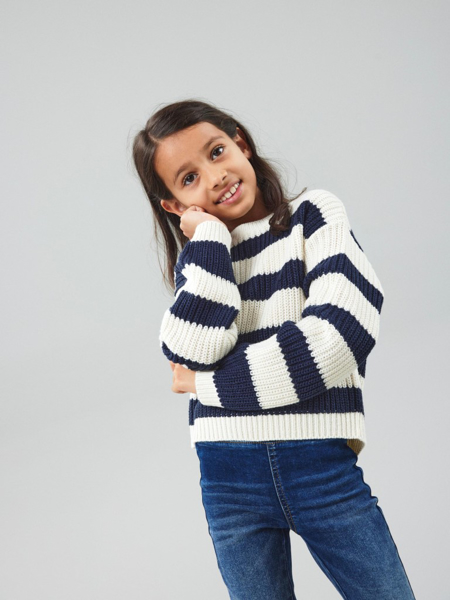 Name It Nilian Ls Boxy Short Knit