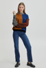 Pulz Jeans Astrid Color Block Pullover