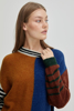 Pulz Jeans Astrid Color Block Pullover