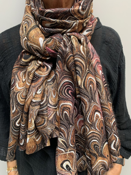 ThreeM Scarves Peacock