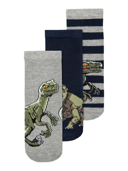 Name It Neptun Jurassic 3Pk Sock