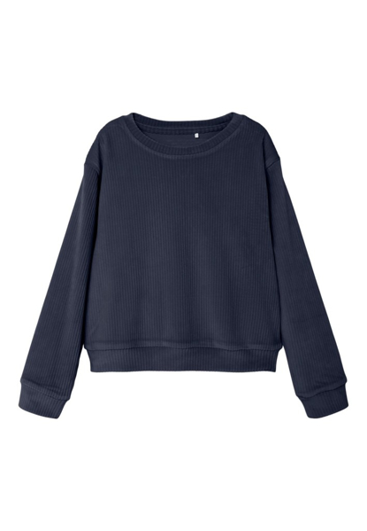 Name It Veloa Ls Velvet Short Top