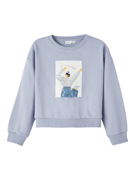 Name It Tanise Ls Loose Short Sweat