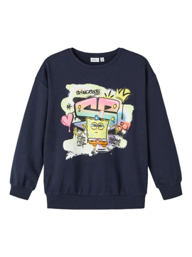 Name It Fyr Spongebob Boxy Sweat