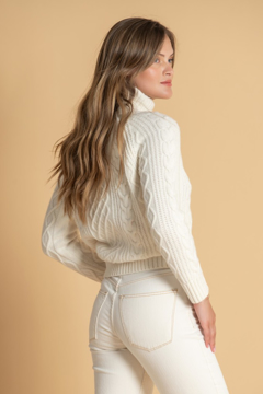 Bessie Jens Knit Rollneck