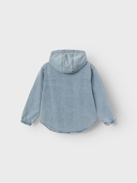 Name It Bo Os Denim Shirt Hood