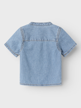 Name It Leo Stripe Denim Shirt