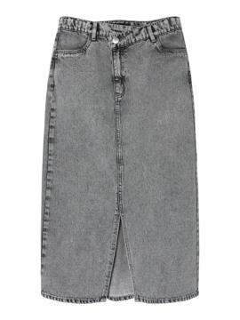 LMTD Glizzauneven Denim Long Skirt