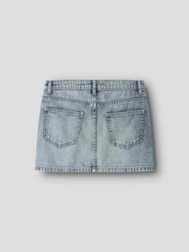 LMTD Bett Denim Short Skirt