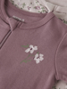 Name It Nightsuit 2p Zip Violetflower Noos