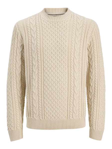 Jack & Jones Callum Cable Knit Crew