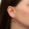 Pure By Nat Daphne Twisted Hoops