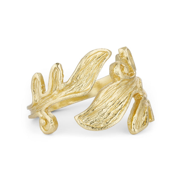 Pure By Nat Leaf Ring